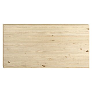 Astigarraga Encimera de madera maciza (Pino, 160 cm x 80 cm x 30 mm)