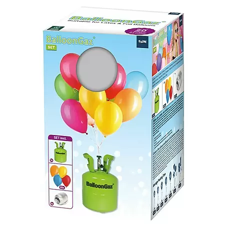 Folat  Ballongas-Flasche inkl. 20 Ballons