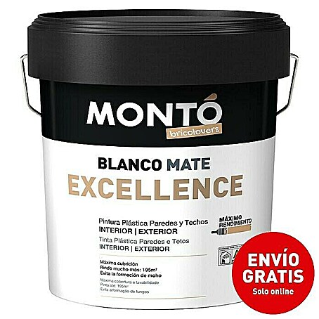 Montó Bricolovers Pintura para paredes y techos Excellence (15 l)
