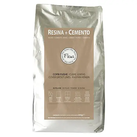 Fleur  Cemento Resina
