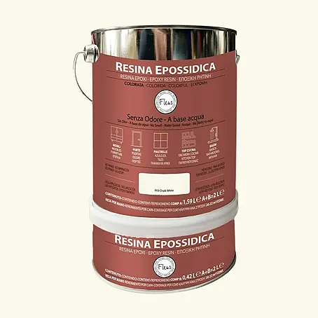 Fleur  Resina epoxi coloreada