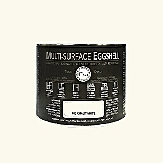 Fleur Esmalte de color Multi-Surface Eggshell (Chalk White, 375 ml, Satinado)