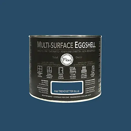Fleur  Esmalte de color Multi-Surface Eggshell