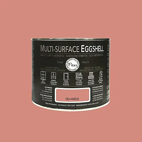 Fleur  Esmalte de color Multi-Surface Eggshell
