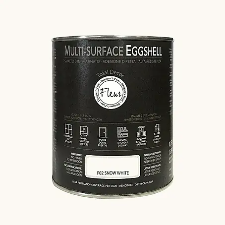 Fleur  Esmalte de color Multi-Surface Eggshell