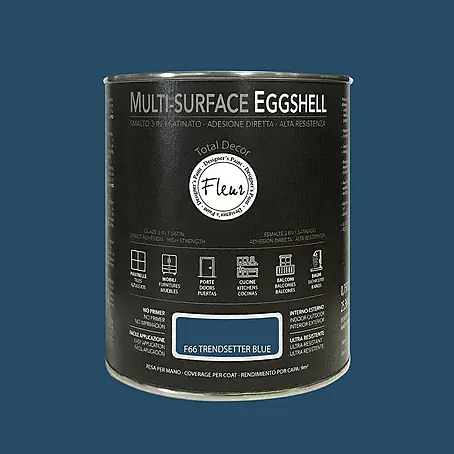 Fleur  Esmalte de color Multi-Surface Eggshell