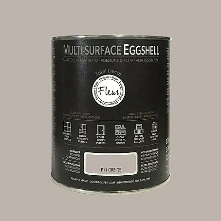 Fleur  Esmalte de color Multi-Surface Eggshell