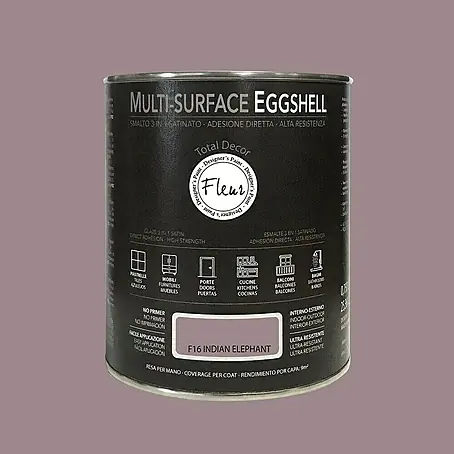 Fleur  Esmalte de color Multi-Surface Eggshell