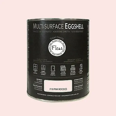 Fleur  Esmalte de color Multi-Surface Eggshell