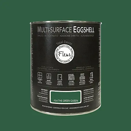 Fleur  Esmalte de color Multi-Surface Eggshell
