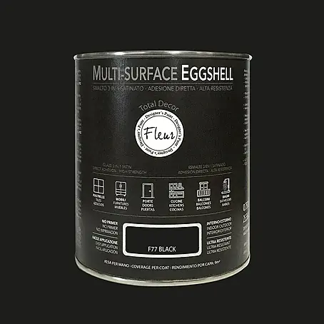 Fleur  Esmalte de color Multi-Surface Eggshell