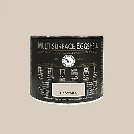 Fleur  Esmalte de color Multi-Surface Eggshell