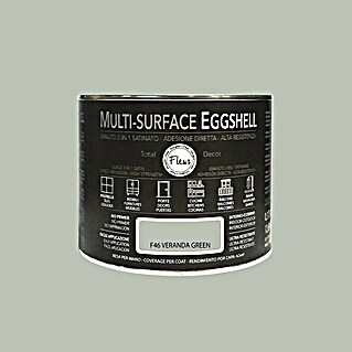 Fleur Esmalte de color Multi-Surface Eggshell (Veranda Green, 375 ml, Satinado)