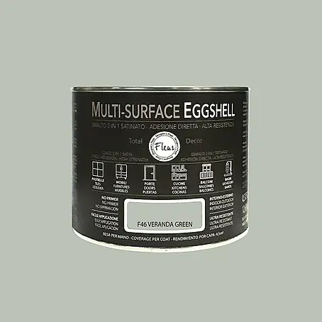 Fleur  Esmalte de color Multi-Surface Eggshell