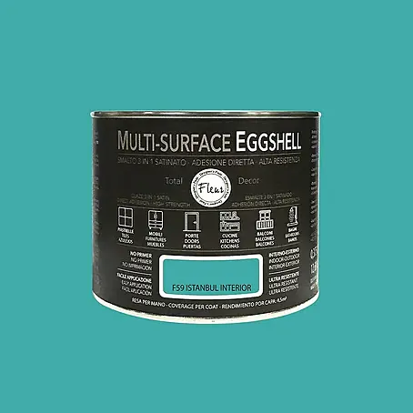 Fleur  Esmalte de color Multi-Surface Eggshell