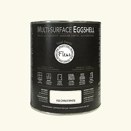 Fleur  Esmalte de color Multi-Surface Eggshell