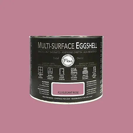 Fleur  Esmalte de color Multi-Surface Eggshell