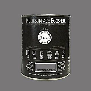 Fleur Esmalte de color Multi-Surface Eggshell (Metropolitan Poetry, 750 ml, Satinado)