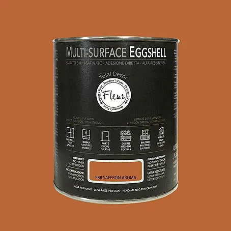 Fleur  Esmalte de color Multi-Surface Eggshell