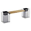 Gabiona Gabionenbank (200 x 42 x 62 cm, Stahl, Maschenbreite: 50 mm, Maschenhöhe: 50 mm) | BAUHAUS
