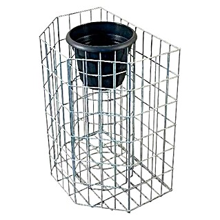 Gabiona Gabionensäule (Höhe: 82 cm, Stahl, Maschenbreite: 50 mm, Maschenhöhe: 100 mm)