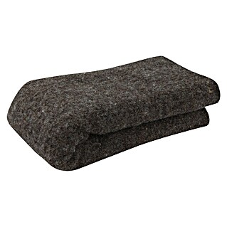 Windhager Kälteschutz Schafwoll-Filzmatte (L x B: 120 x 60 cm, Braun)