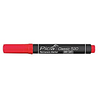 Permanentmarker Pica 520/46 (Strichstärke: 1 mm - 4 mm, Rot)