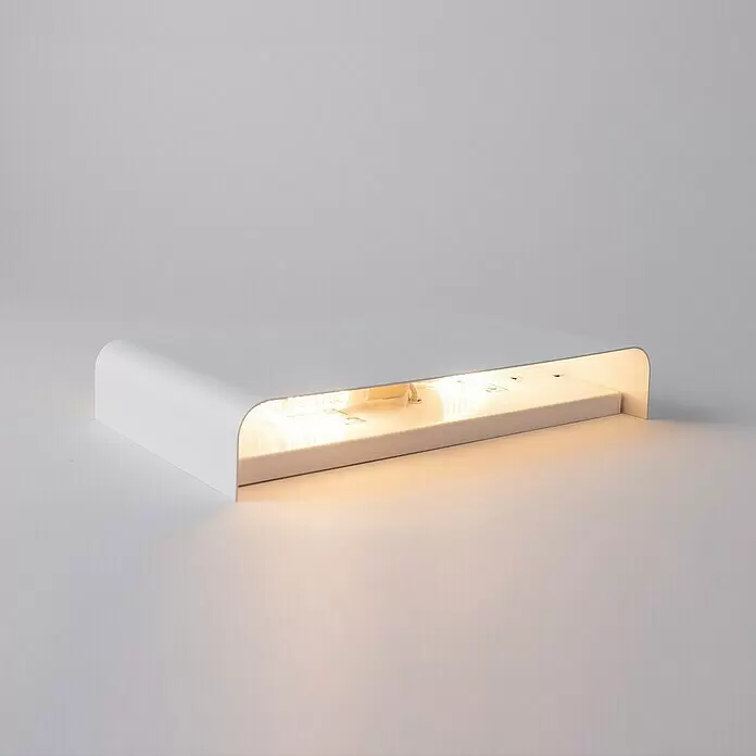 Wandleuchte80 W, Weiß, G9