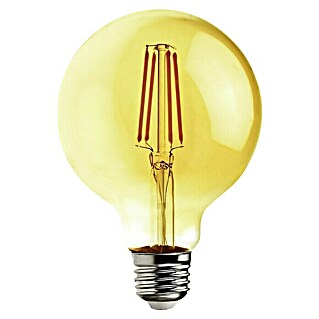 Voltolux Ledlamp Filament (E27, Niet dimbaar, 440 lm, 4 W, Wereldbol)