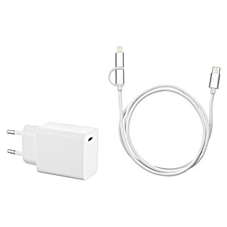 BAUHAUS USB-Ladegerät Quick Charge (Passend für: Ladekabel Typ C, Weiß)