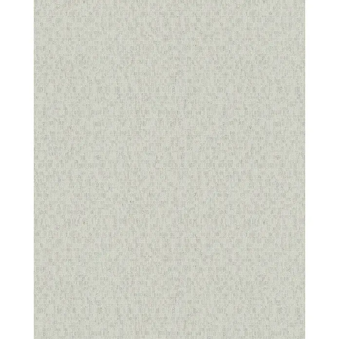 Marburg Loft Vliestapete Alloverstruktur - Greige, Wellen, 10,05 x 0,53 m - Nahaufnahme eines dezent gemusterten, hellgrauen Textilmaterials, ideal für diverse Designprojekte mit subtiler Textur.