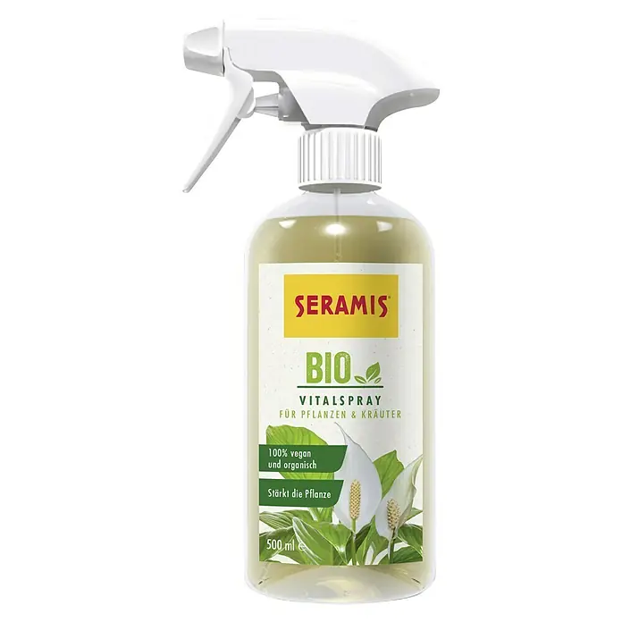 Seramis Vitalkur Bio Spray für Pflanzen & Kräuter - 500 ml - Seramis Bio Vital Spray für Pflanzen und Kräuter. 100% vegan und organisch, stärkt die Pflanze, mit 500 ml Inhalt.