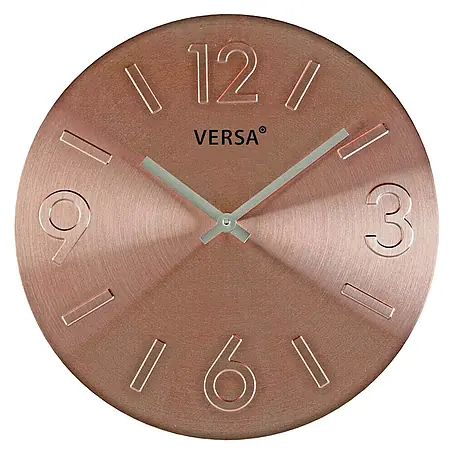 Versa  Reloj de pared Cobre