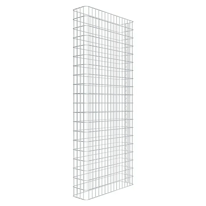 Gabiona Gabione - 82 x 22 x 200 cm, Stahl, Maschenbreite: 50 mm, Maschenhöhe: 100 mm - Metallregalstruktur, ideal für Lagerung & Organisation. Robustes Design sorgt für Stabilität & langfristige Nutzung in jedem Raum.