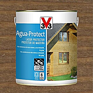 V33 Protección para madera Agua-Protect (Roble oscuro, 2,5 l)