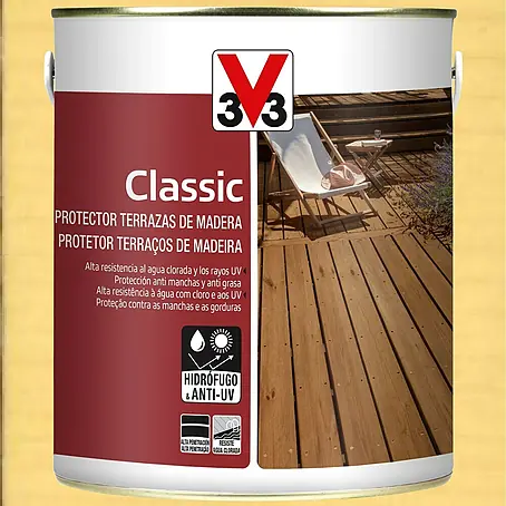 V33  Protección para madera Terrazas