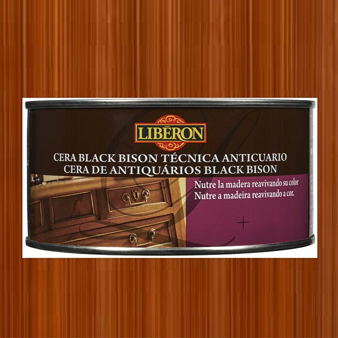 Libéron Cera antigua Black Bison (Caoba, 500 ml)