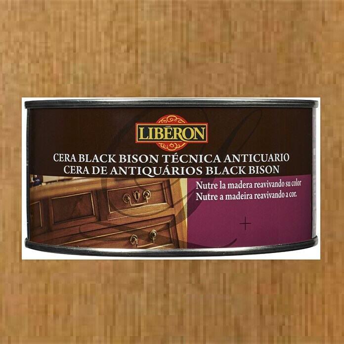 Libéron Cera antigua Black Bison (Roble medio, 500 ml)