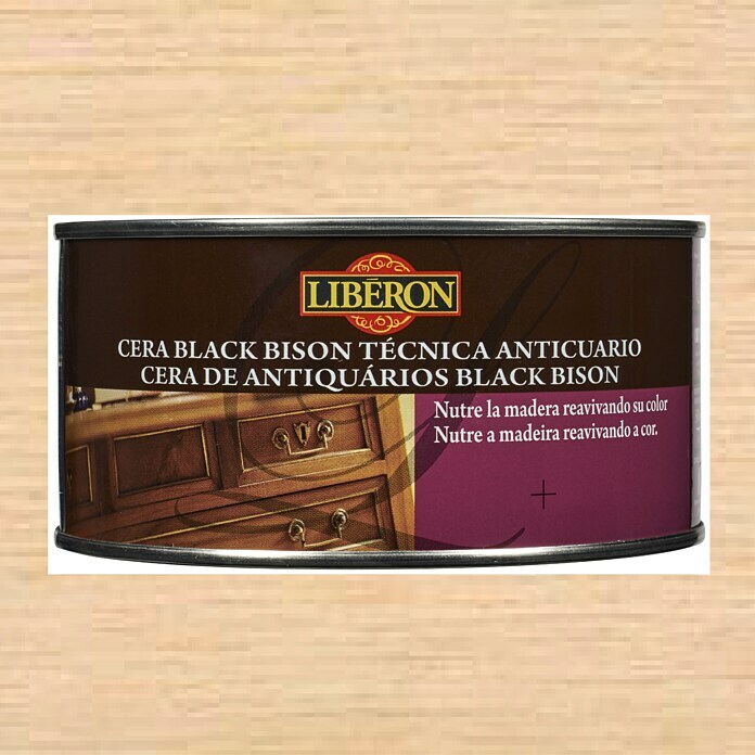Libéron Cera antigua Black Bison (Roble claro, 500 ml)