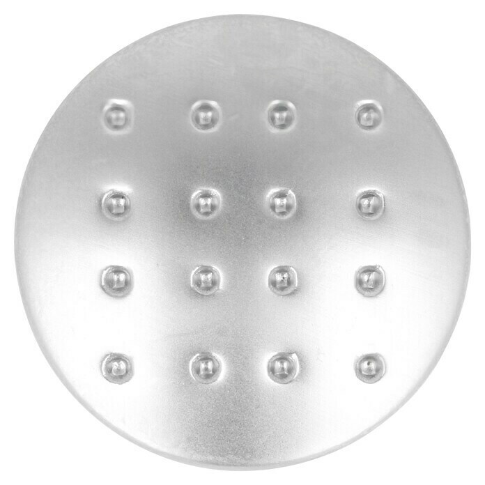 Okrugla ručka za namještaj (Ø x V: 28 x 25 mm, Cinkov tlačni lijev, Mat, Kromirano)
