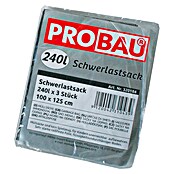 Probau Schwerlastsack für Schwerlasten (240 l, Grau, 3 Stk.) | BAUHAUS