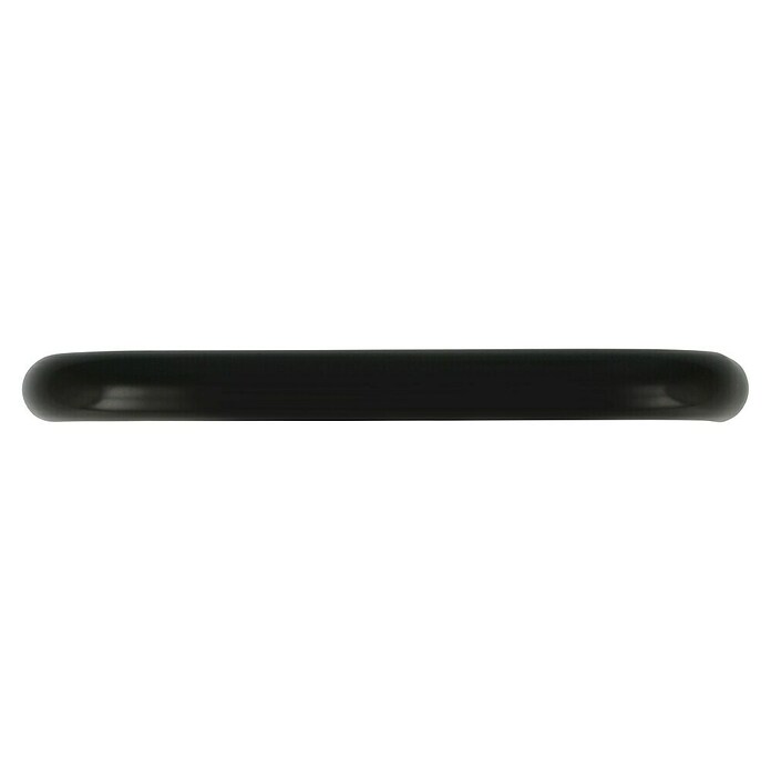 Möbelgriff (Lochabstand: 96 mm, Länge: 105 mm, Aluminiumdruckguss, Schwarz)