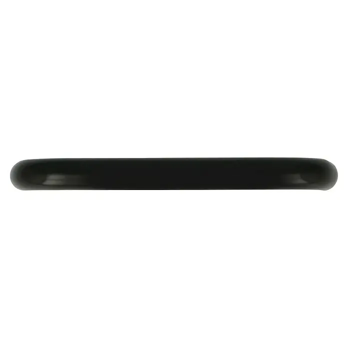 Rei Tirador para muebles - Distancia entre orificios: 96 mm, Tipo de tirador del mueble: Estribo, Lacado, Negro - Anillo negro elegante con un acabado brillante. Un accesorio atemporal para cualquier ocasión, que combina elegancia y estilo.