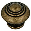 Möbelknopf (Ø x H: 30 x 26 mm, Messing)