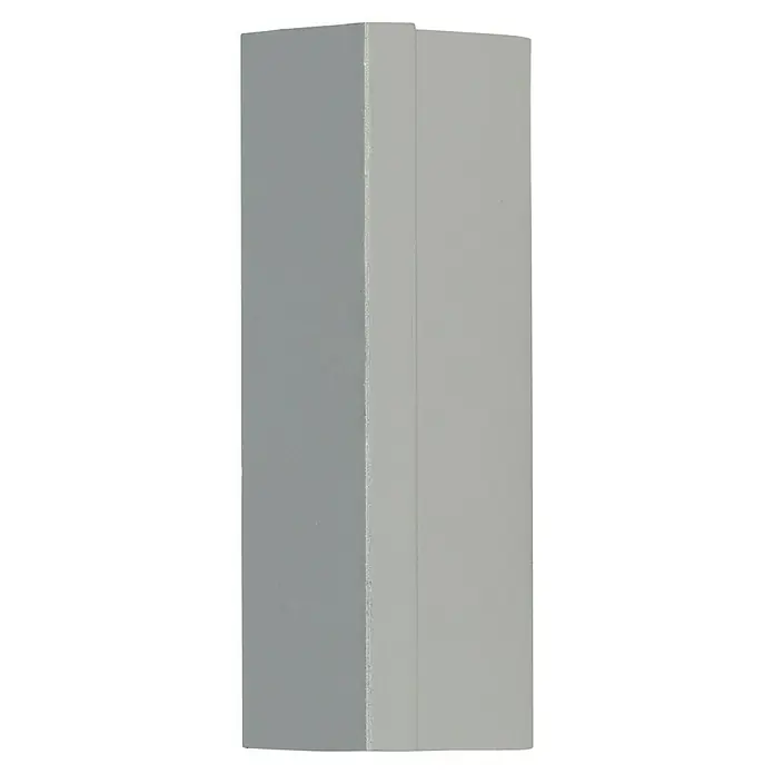 Möbelgriff - Typ Möbelgriff: Stange, Aluminium, Vernickelt, Länge: 44 mm - Nahaufnahme einer grauen Wandleuchte, die modernes Design und Funktionalität vereint, ideal für stilvolle Innenräume.
