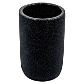 Camargue Portacepillos Stone (Poliresina, Negro, Altura: 11,5 cm) | BAUHAUS