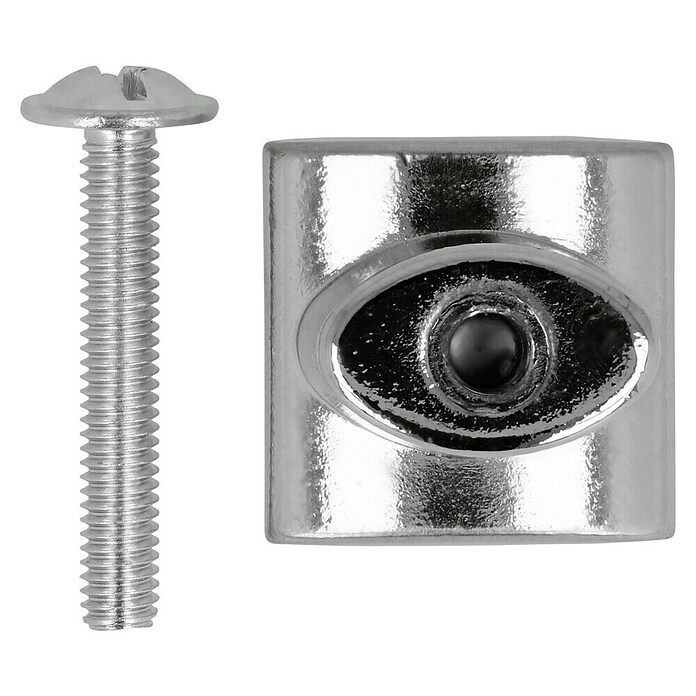 Okrugla ručka za namještaj (Ø x V: 20 x 24 mm, Mat)