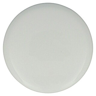 Ručkica za namještaj (Tip ručke za namještaj: Gumb, Ø x V: 33 x 27 mm, Ostalo, Lakirano, Bijele boje)