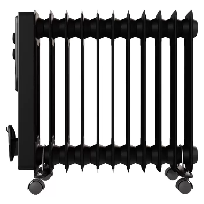 Voltomat HEATING Ölradiator - 2.500 W, Raumgröße bis ca. 25 m², Schwarz