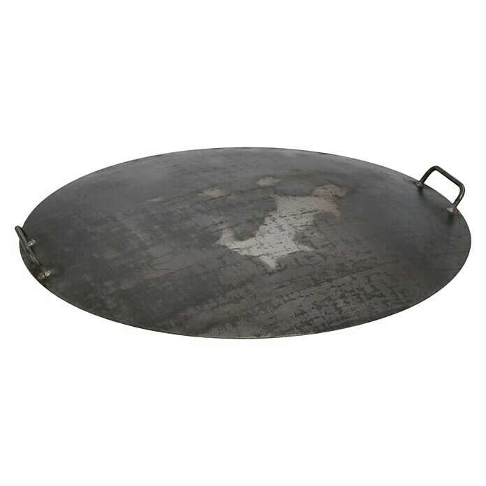 Buschbeck Tapa de tambor para barbacoa (Apto para: Recipiente para el fuego con Ø 80 cm, Hierro)
